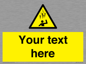 Custom Falling Ice sign